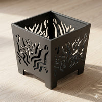Brasero Flamme Ajouré 40 cm vue produit sans flammes