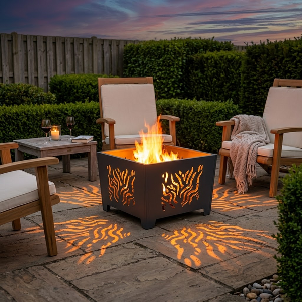 Brasero Flamme Ajouré 60 cm