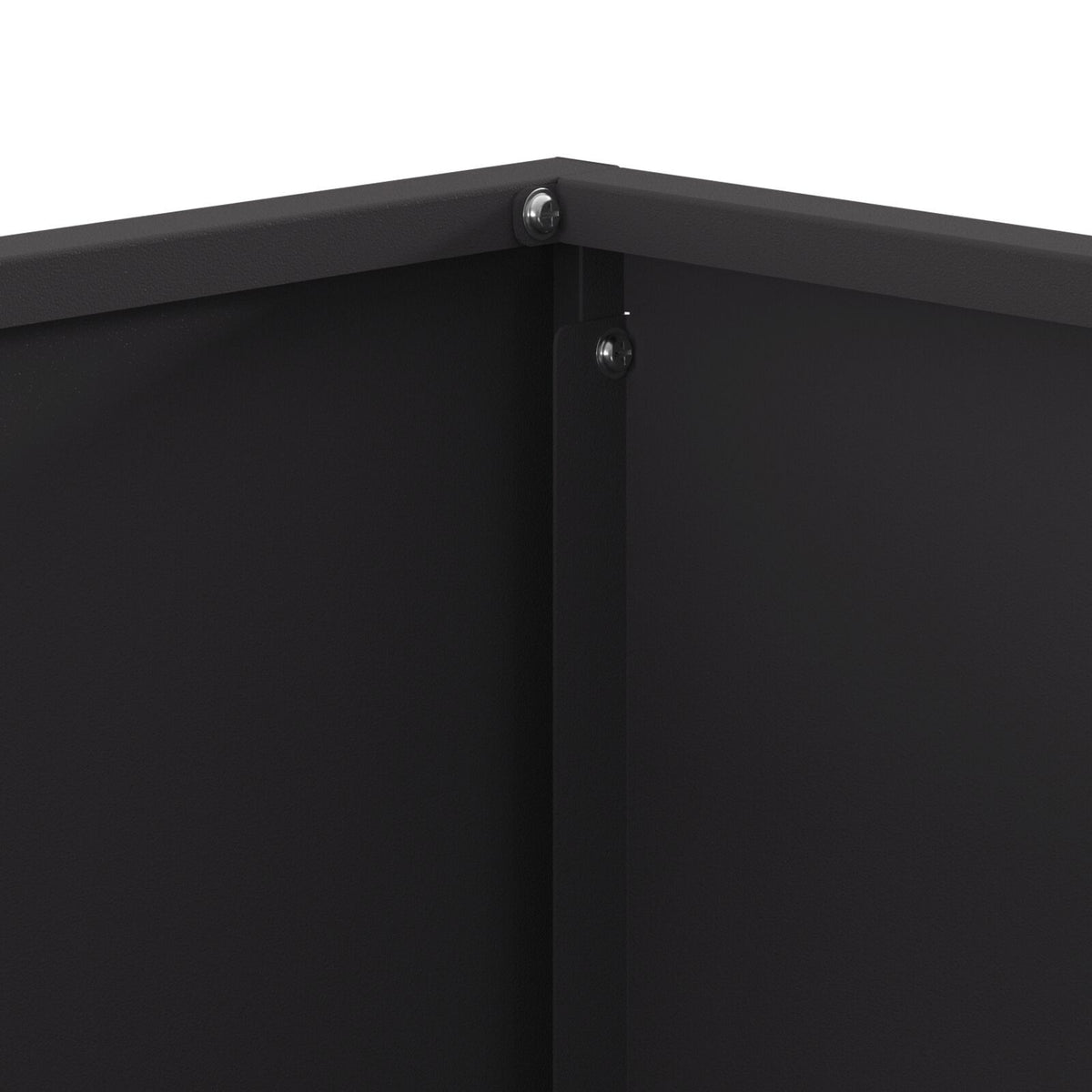 Brasero Flamme Ajouré 60 cm détail finition acier noir