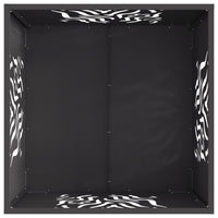 Brasero Flamme Ajouré 60 cm vue de dessus intérieur