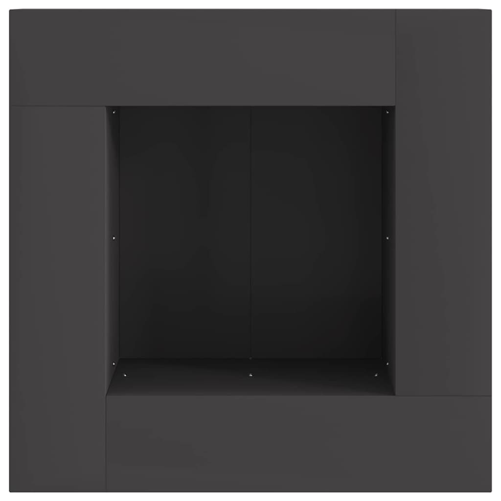 Brasero Bloc Piédestal 60 cm vue de dessus intérieur