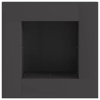 Brasero Bloc Piédestal 60 cm vue de dessus intérieur