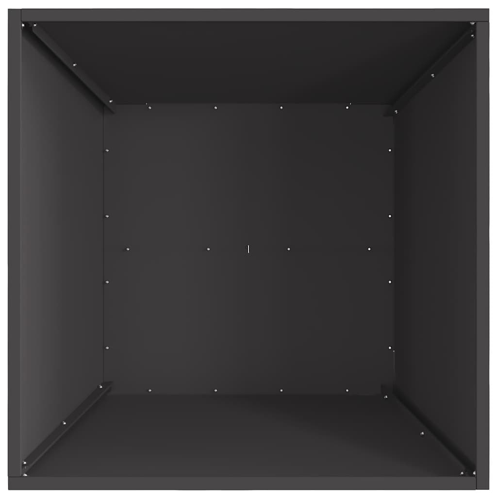 Brasero Trapèze Compact 60 cm vue de dessus intérieur