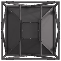 Brasero Géométrique X-Frame 50 cm vue éclatée montage assemblage