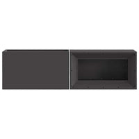 Brasero Rectangulaire XL 160 cm vue de dessus intérieur