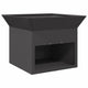 Brasero Cube Ouvert 50 cm